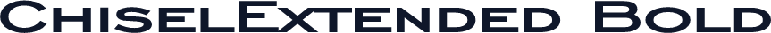 ChiselExtended Bold
