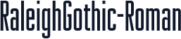 RaleighGothic-Roman