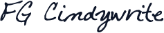 FG Cindywrite