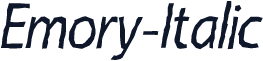 Emory-Italic