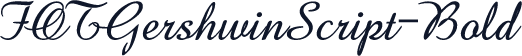 FOTGershwinScript-Bold