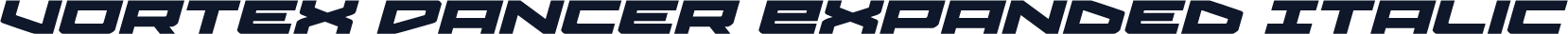 Vortex Dancer Expanded Italic