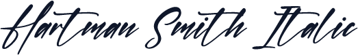 Hartman Smith Italic
