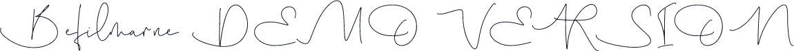 Befilmarne DEMO VERSION