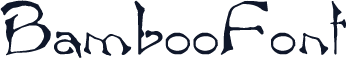 BambooFont