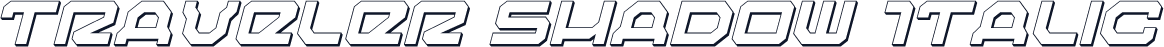 Traveler Shadow Italic