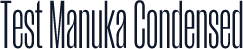 Test Manuka Condensed