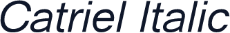 Catriel Italic