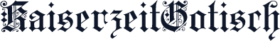 KaiserzeitGotisch