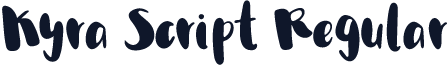 Kyra Script Regular