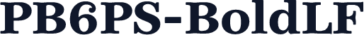 PB6PS-BoldLF