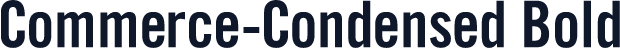 Commerce-Condensed Bold