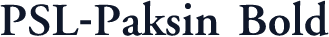 PSL-Paksin Bold