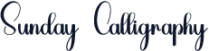 Sunday Calligraphy