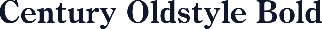 Century Oldstyle Bold