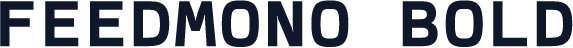 FeedMono Bold