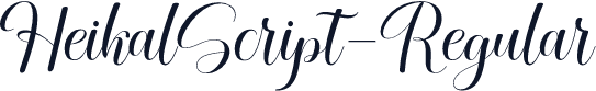 HeikalScript-Regular