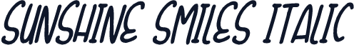 Sunshine Smiles Italic