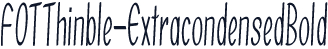 FOTThinble-ExtracondensedBold