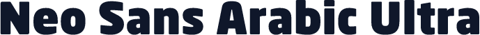 Neo Sans Arabic Ultra