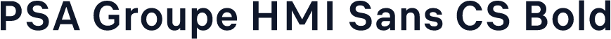 PSA Groupe HMI Sans CS Bold