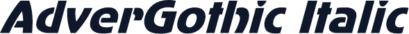 AdverGothic Italic