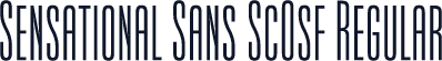 Sensational Sans ScOsf Regular