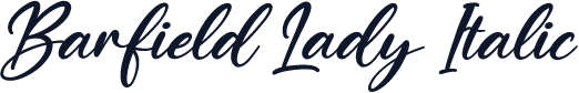 Barfield Lady Italic