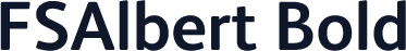 FSAlbert Bold