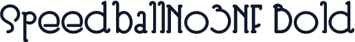 SpeedballNo3NF Bold