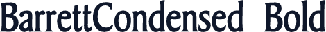 BarrettCondensed  Bold