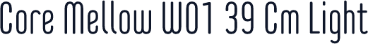 Core Mellow W01 39 Cm Light