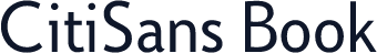 CitiSans Book