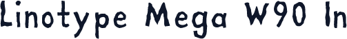 Linotype Mega W90 In