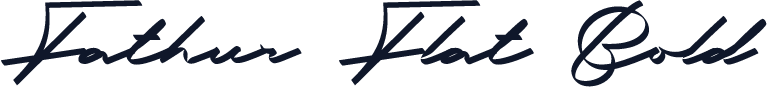Fathur Flat Bold