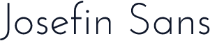 Josefin Sans