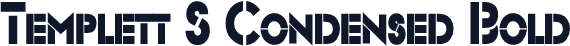 Templett S Condensed Bold