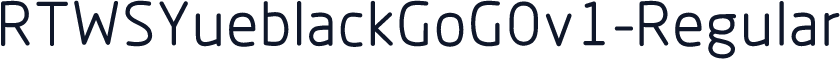 RTWSYueblackGoG0v1-Regular