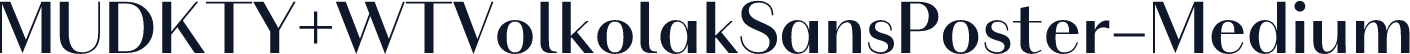 MUDKTY+WTVolkolakSansPoster-Medium