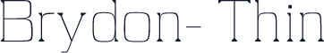 Brydon- Thin