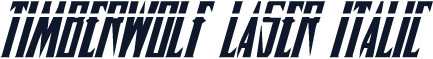 Timberwolf Laser Italic