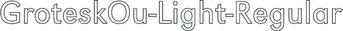 GroteskOu-Light-Regular
