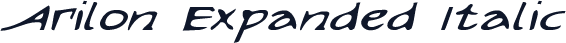 Arilon Expanded Italic