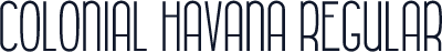 Colonial Havana Regular