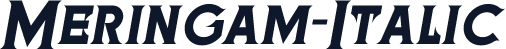 Meringam-Italic