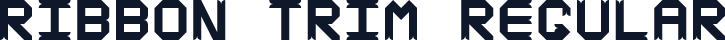 ribbon trim Regular