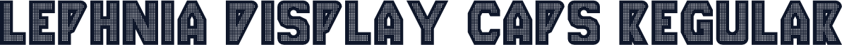 Lephnia Display Caps Regular
