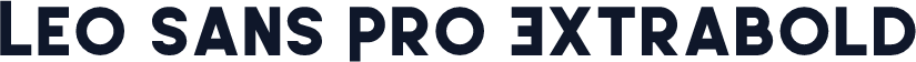 Leo Sans Pro Extrabold