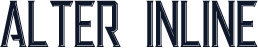 Alter Inline