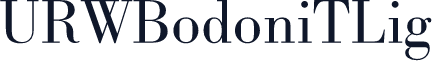 URWBodoniTLig